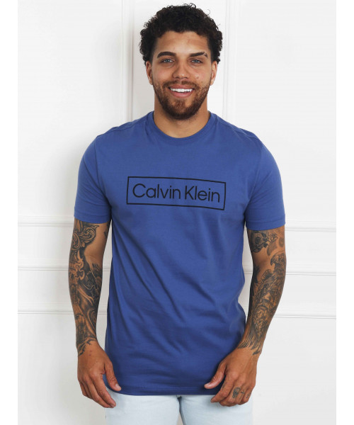 Camiseta Masculina Calvin Klein Original - Slim New York - Cinza