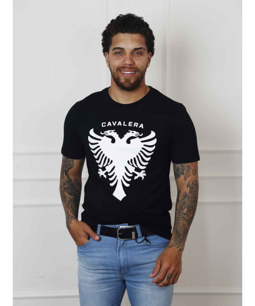 Camiseta Cavalera Aguia Tiras Masculina - Tam: P - Shopping TudoAzul